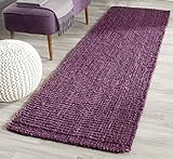 Safavieh Natural Fiber Collection NF447B Handmade Chunky Textured Premium Jute 0.75-inch Thick...