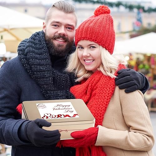 Miniatura 47 de Dulcet Gift Baskets Surtido de muffins antiguos de Navidad y Navidad con sabores deliciosos: arándano, arándano, maíz y nuez de plátano, gran regalo