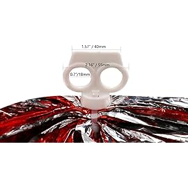 Hlonon 4 Pack Cheerleader Pom Poms Sports Dance Cheer Plastic Pom Poms Cheerleading for Sports Team Spirit Cheering (Purple,50g)