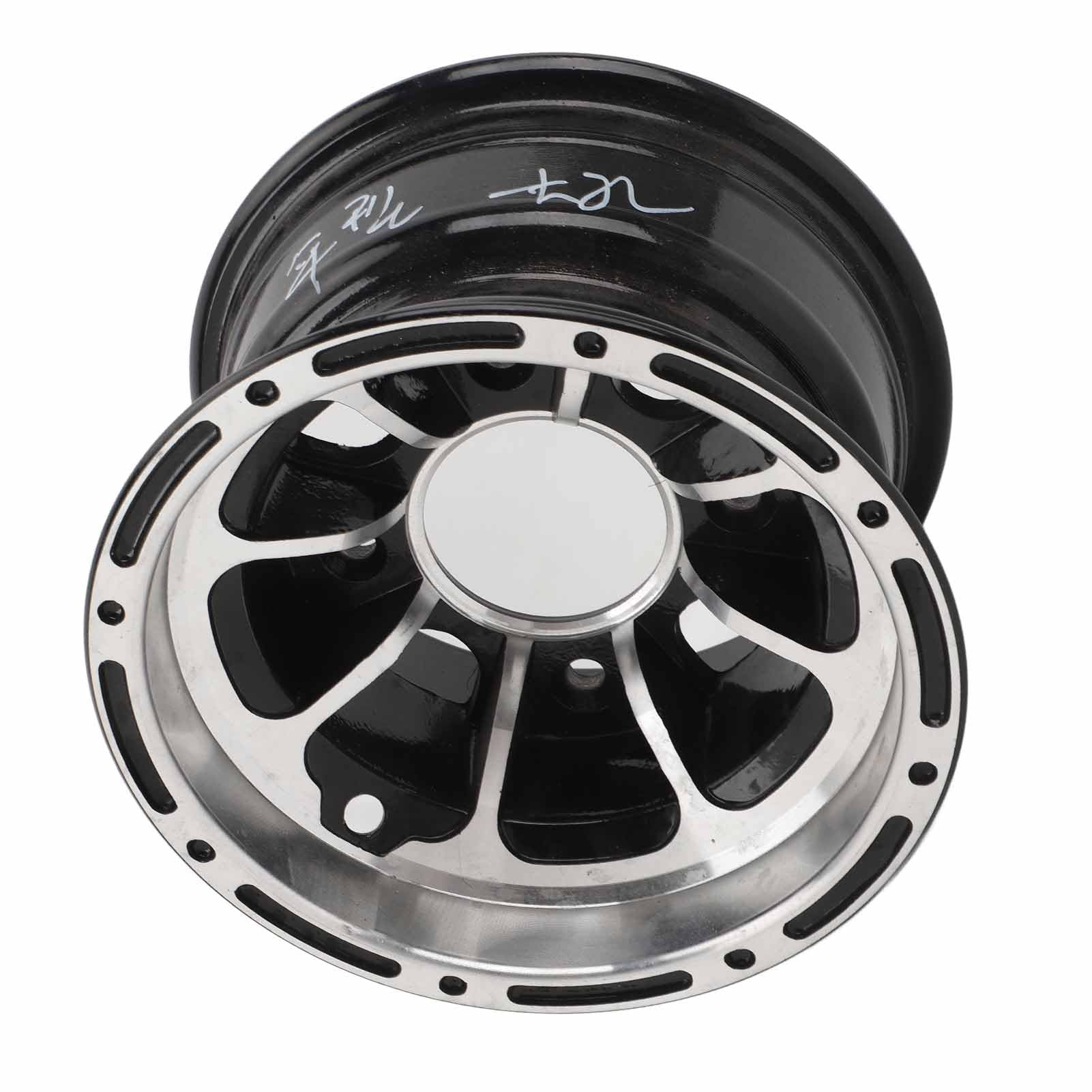 Jante de Roue en Alliage D'aluminium Haute Résistance de 8 Pouces pour ATV, UTV, Quad, Go Kart et Chariot, Look Sportif (Roue Avant),Autres équipements d'alpinisme et de Camping