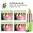 2Pcs Aloe Vera Lip Color Changing Lipstick Lip Balm Set, Green Magic PH Lipstick Color Change Changing Crystal Flower Jelly Lipstick Tinted Lip Balm Gloss Stain Makeup Set for Women Girls Waterproof