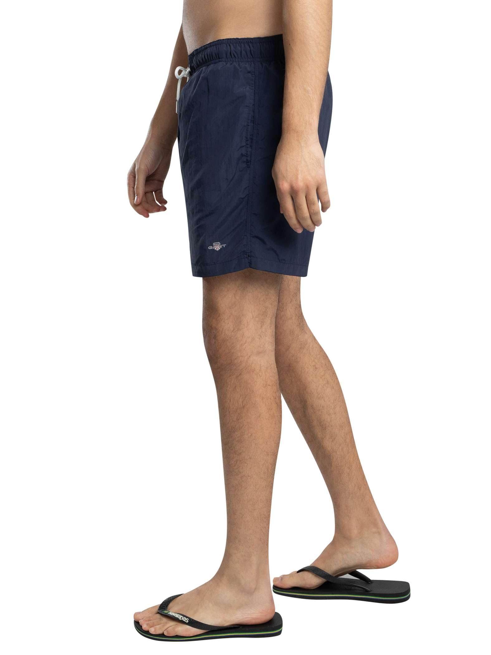GANT Homme Logo Short De Bain, Marine, 3XL