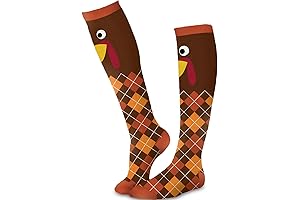 Thanksgiving Themed Compression Socks