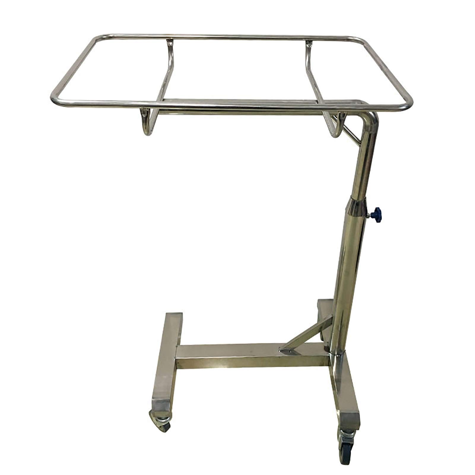 Carrelli Carrello di Rotolamento Attrezzatura Medica dello Strumento, Altezza Regolabile 30-43 Pollici, Carrello Portavassoi Chirurgico in Acciaio Inossidabile, per Sala Operatoria