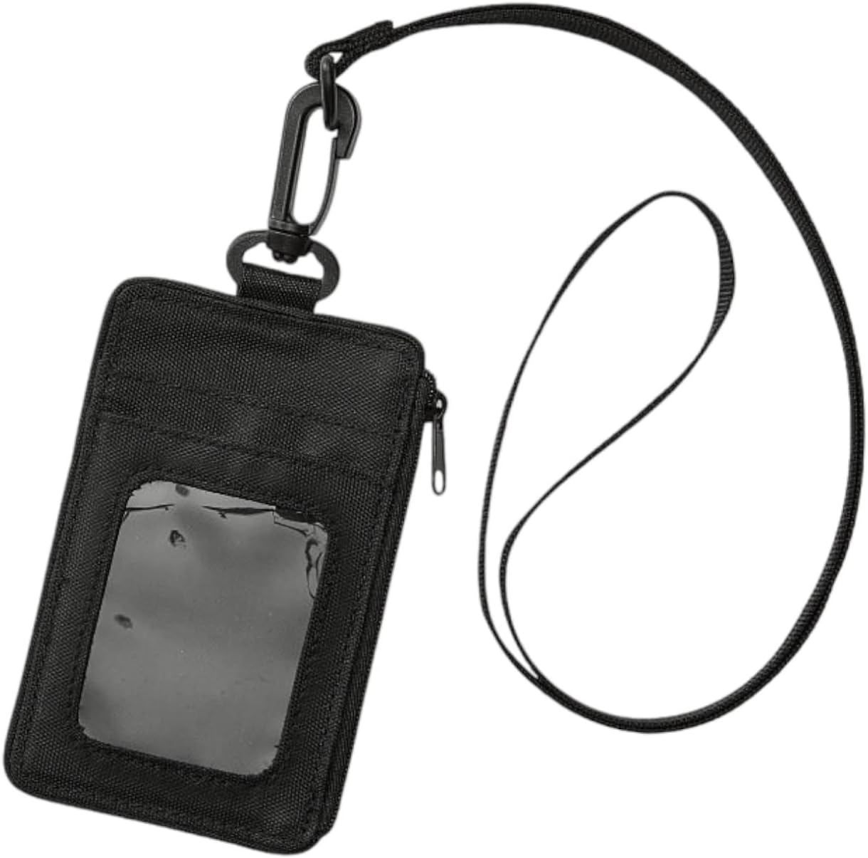 Victoria's Secret Pink Wallet ID Case Holder Lanyard (Black)