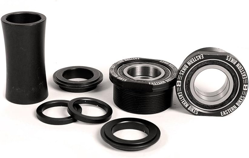 Eastern Bikes Euro Bottom Bracket Kit, Matte Black BigaMart