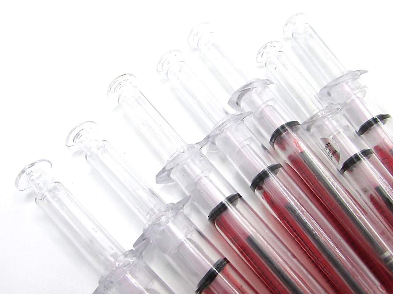 Dazzling Toys Novelty Fake Needle Syringe Pens Costume Accessory