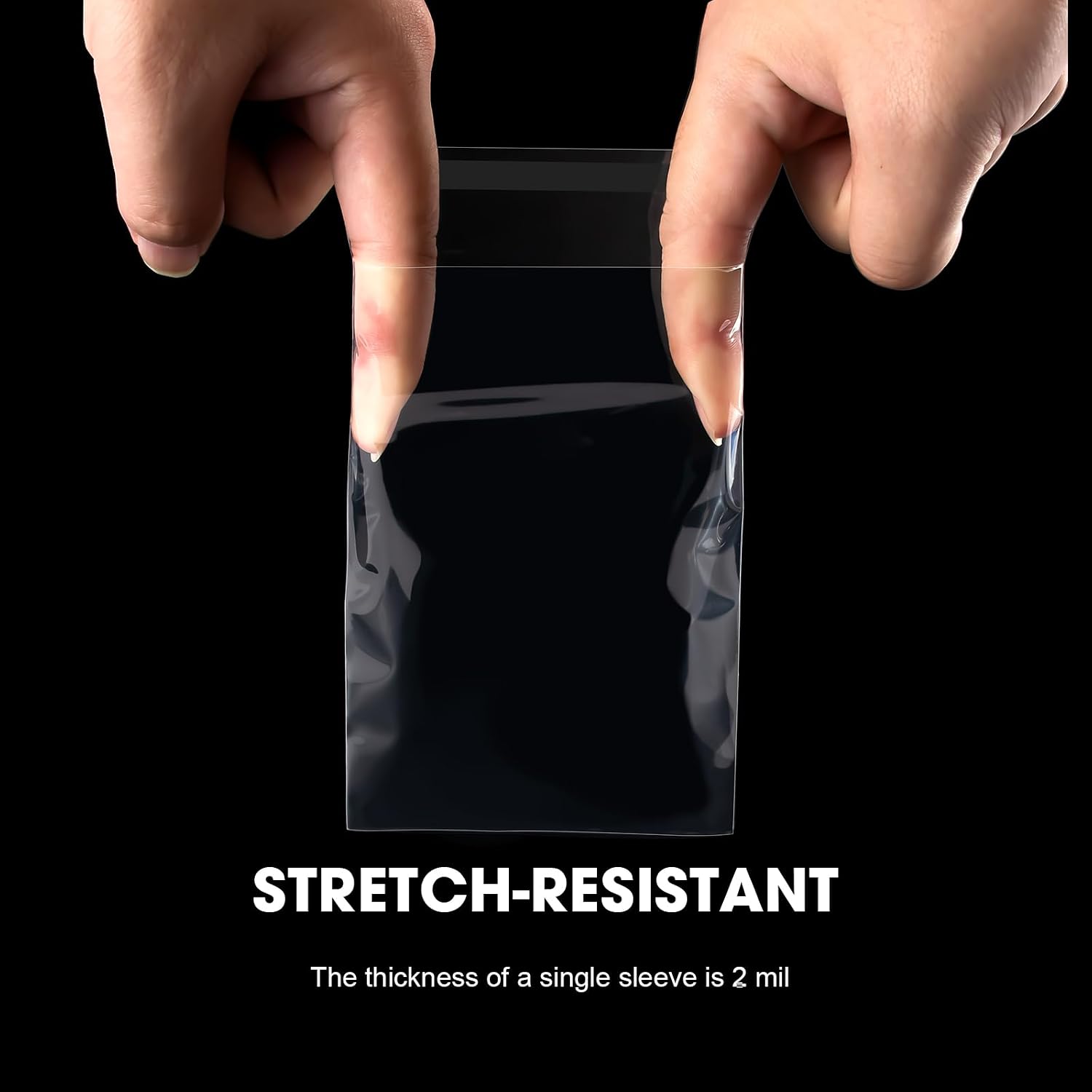 300ct Graded Card Slab Sleeves - Universal Fit Clear Protective Bags | Protect Graded Cards from Scratches, Resealable Crystal Clear Universal Sleeves fit TAG, BGS, SGC, CGC Slabs Storage