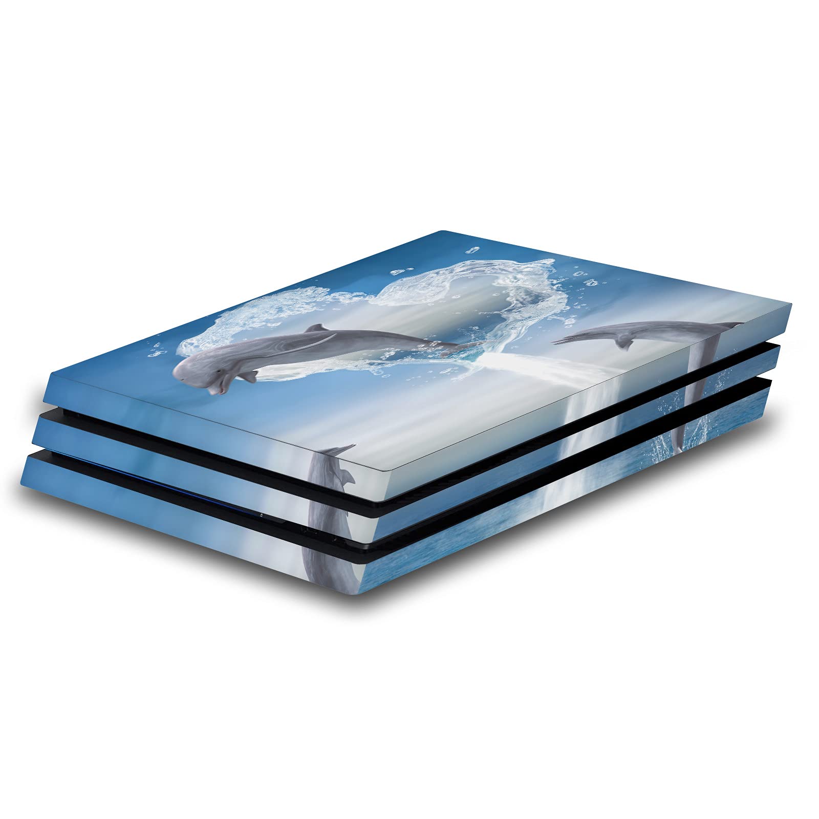 Couverture vinyle PS4 Pro pour masquer les rayures et protéger la console - 7