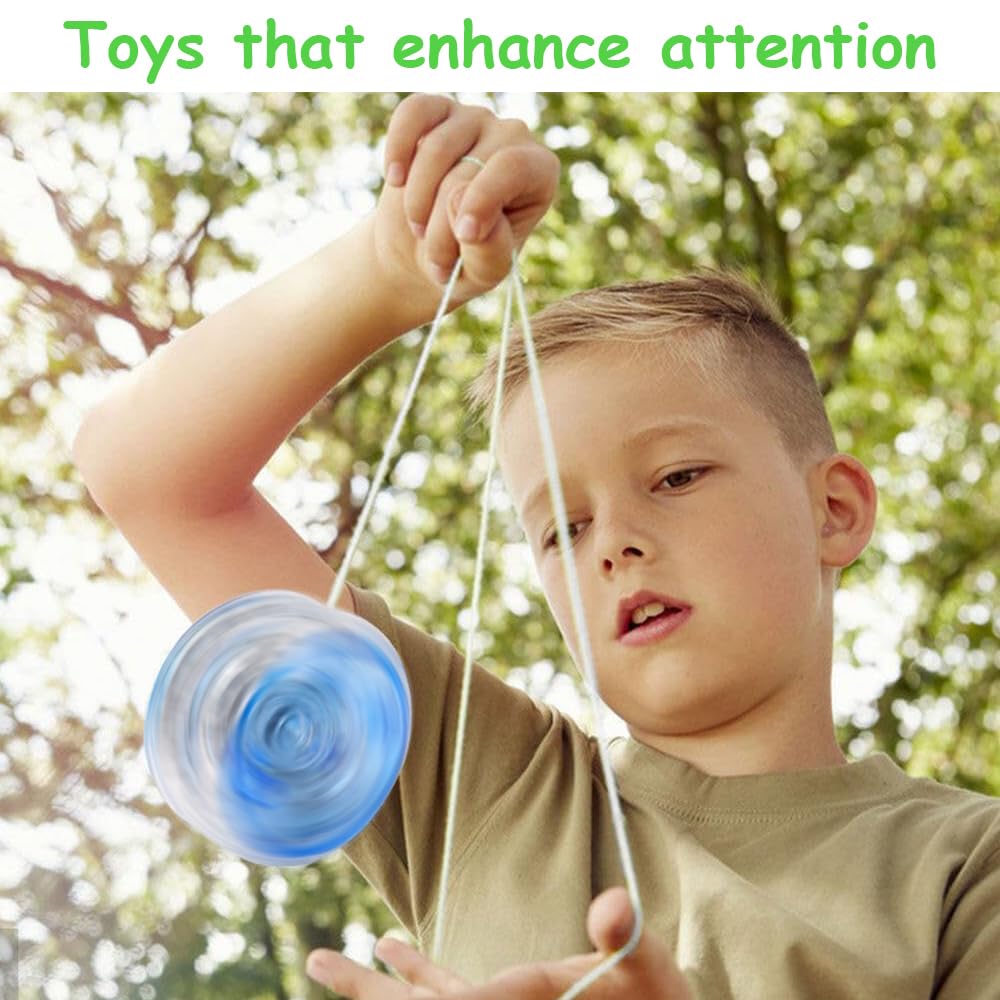 Yoyo per Bambini, Yoyo Professionali, Yo Yo LumièRe Led pour Enfants, Plastica Responsive Yoyo Giocattoli Yoyo, Giocattoli Yoyo per Principianti, per Regali Di Compleanno, Feste E Celebrazioni