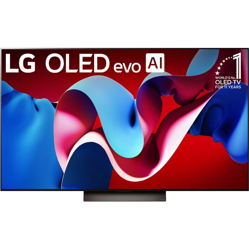 LG 65-Inch Class OLED evo C4 Series Smart TV 4K Processor Flat Screen with Magic Remote AI-Powered with