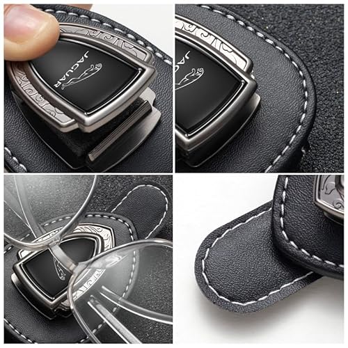 image for achard Car Sunglasses Holder for Jaguar XE XEL XF XFL XJ F-PACE F-Type