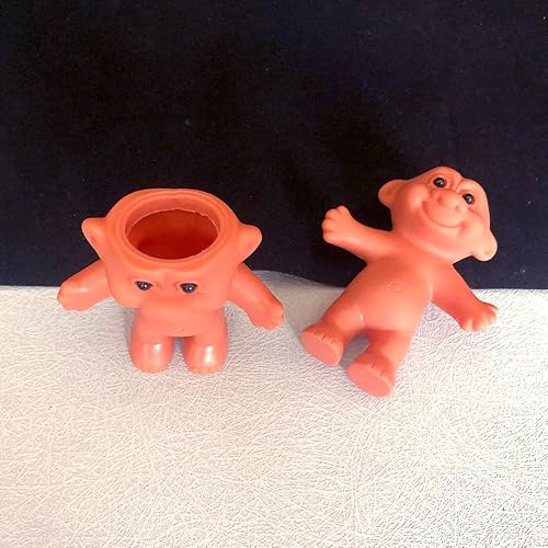 Miniatura 4 de Paquete de 2 lindas muñecas de trol para encendedor de fundas de silicona divertidas mini muñecas más ligeras para encendedor regular de 3.2