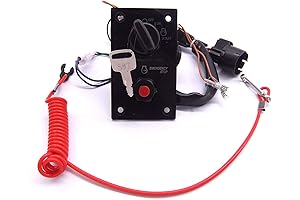 Outboard Motor Single Ignition Key Switch Panel for Suzuki