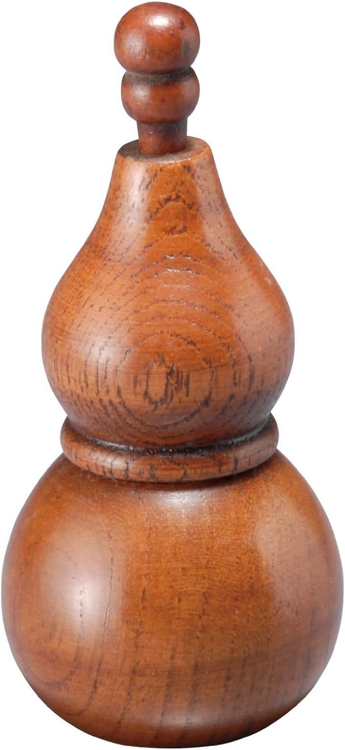 Wooden Hyoutan Lacquered Shichimi Case