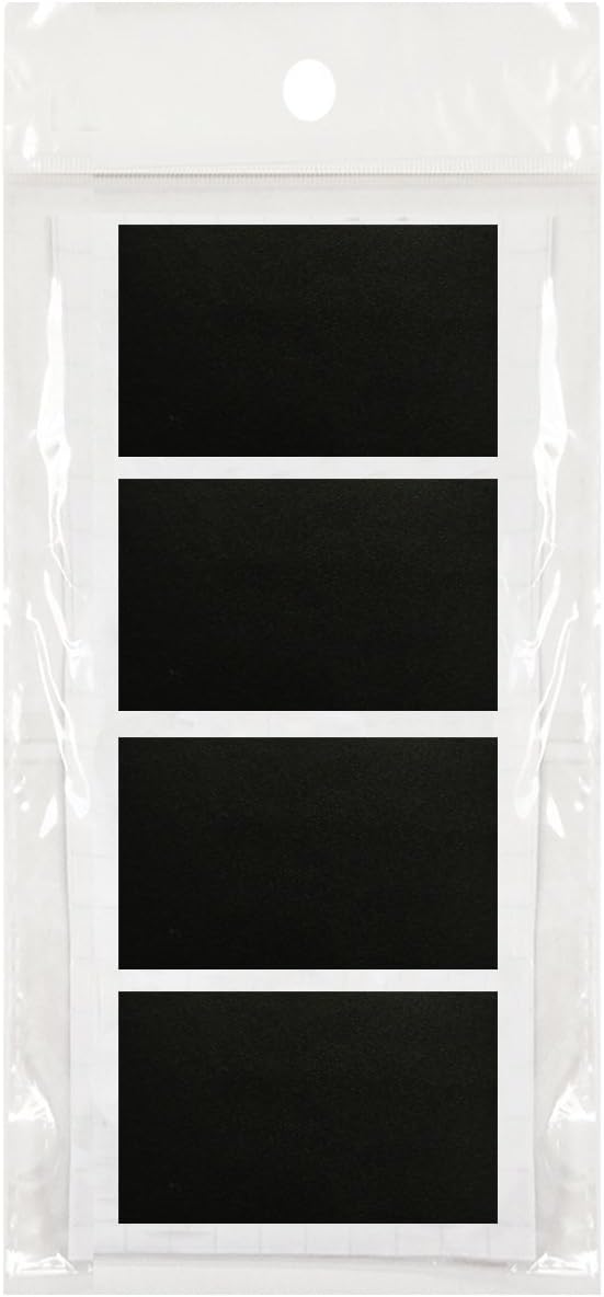 Wrapables Set of 36 Chalkboard Labels/Chalkboard Stickers for Organizing, Labeling, Gift Tags, Drink/Wine Markers, and Weddings - 2" x 1.5" Fancy Frame