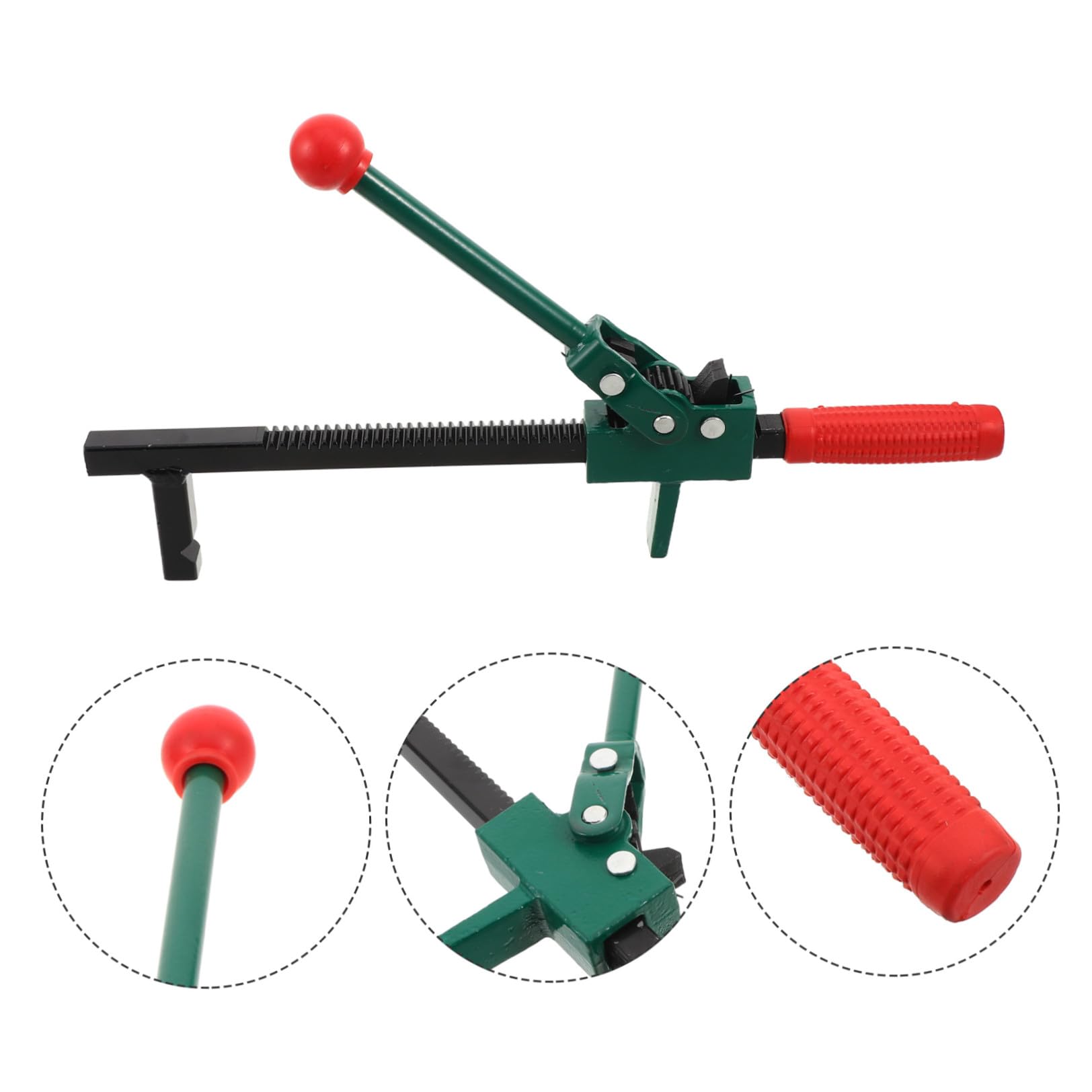 Tendeur de Grillage Facile à Installer Noir en Acier Inoxydable Maintien L'intégrité des Clôtures en Treillis pour Usage Extérieur et Ferme