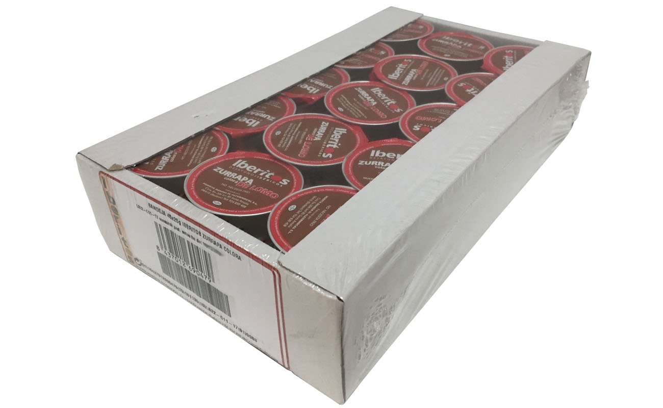 Iberitos Zurrapa de lomo colorá 45 x 25 g