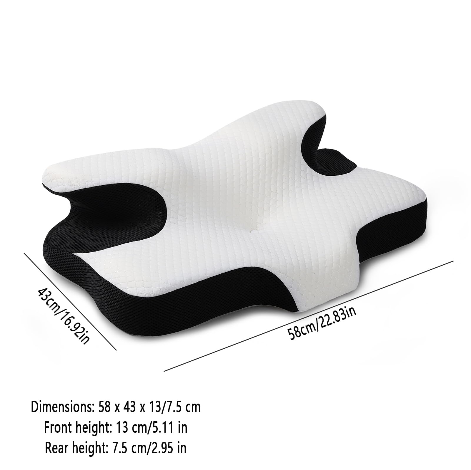 Memory Foam Nackenkissen Orthopädisches Kissen Aus Memory Foam