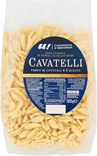 U! Confronta e Risparmia Cavatelli Pasta Fresca di Semola di Grano Duro 500g