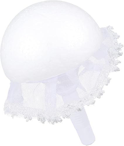 Ipetboom Soporte de espuma floral, ramo de flores de novia, base de ramo de boda, mango de arreglo floral para flores falsas o frescas, recuerdos de