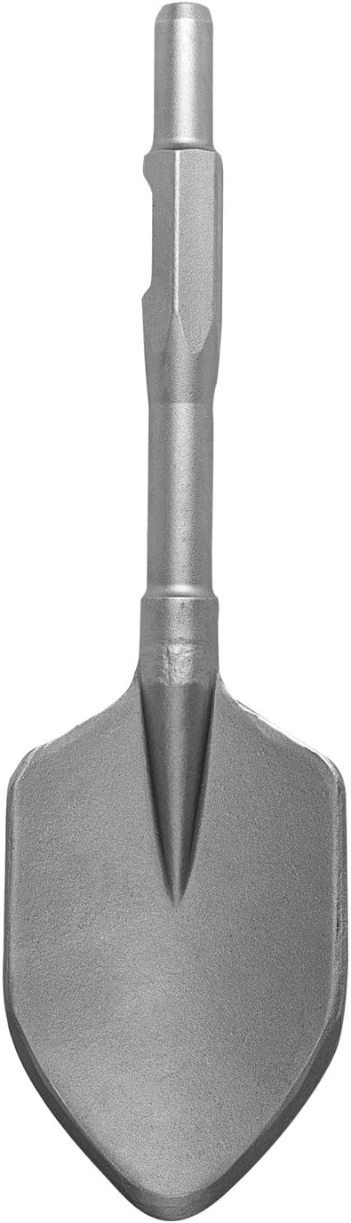TR Industrial Clay Spade Scoop Shovel Bit for Electric Demolition Jack Hammer