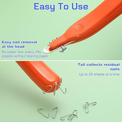 Miniatura 4 de 24 unidades de removedor de grapas magnéticas, removedor de grapas a granel, removedor de grapas, operación de bolígrafo, herramienta de Navidad,