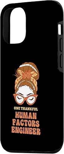 Miniatura 5 de iPhone XS Max Messy Bun Human Factors Engineer Thanksgiving Woman Case