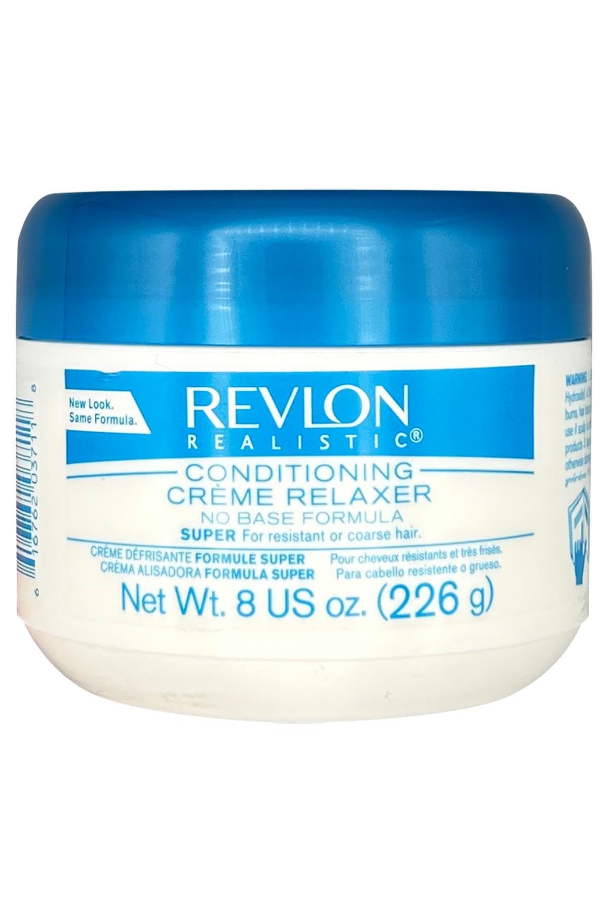 Revlon Realistic Conditioning Creme Relaxer Super formula 8oz