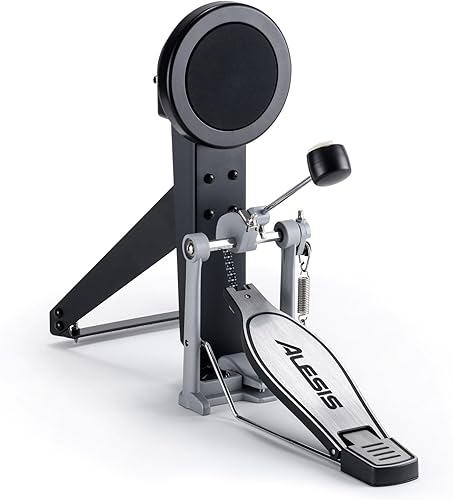 Miniatura 10 de Alesis Nitro Max Kit Electric Drum Set with Quiet Mesh Pads, 10" Dual-Zone Snare, Bluetooth, 440+ Authentic Sounds, Drumeo, USB MIDI, Kick Pedal