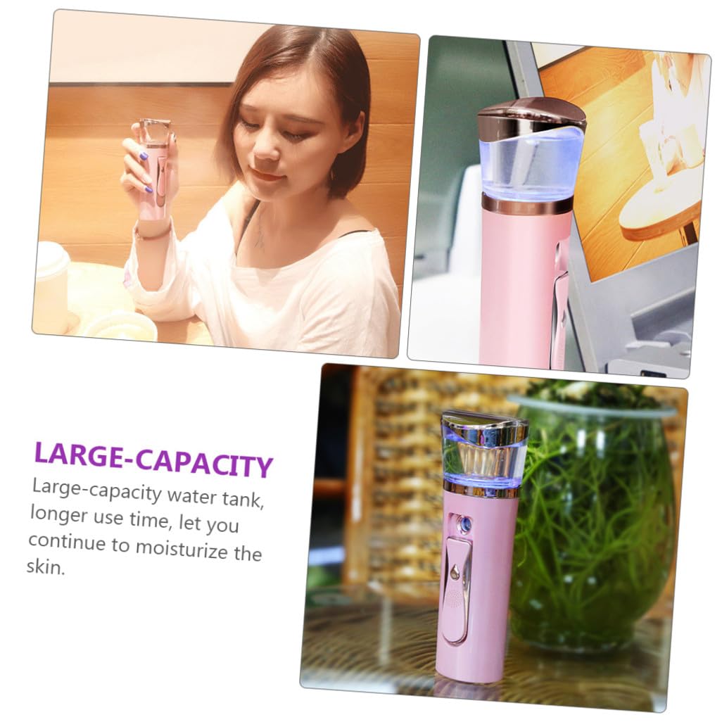 VICASKY 1 Ensemble Vaporisateur Facial Nano Portable Hydratant Brume Hydratante Rechargeable pour Corps