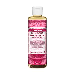 Dr Bronner - Rose Castile Liquid Soap 236ml