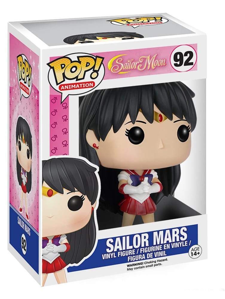 p.sailor Mars pup 【Alan】 Amazon.com: Funko POP Anime: Sailor Moon - Sailor Mars Action