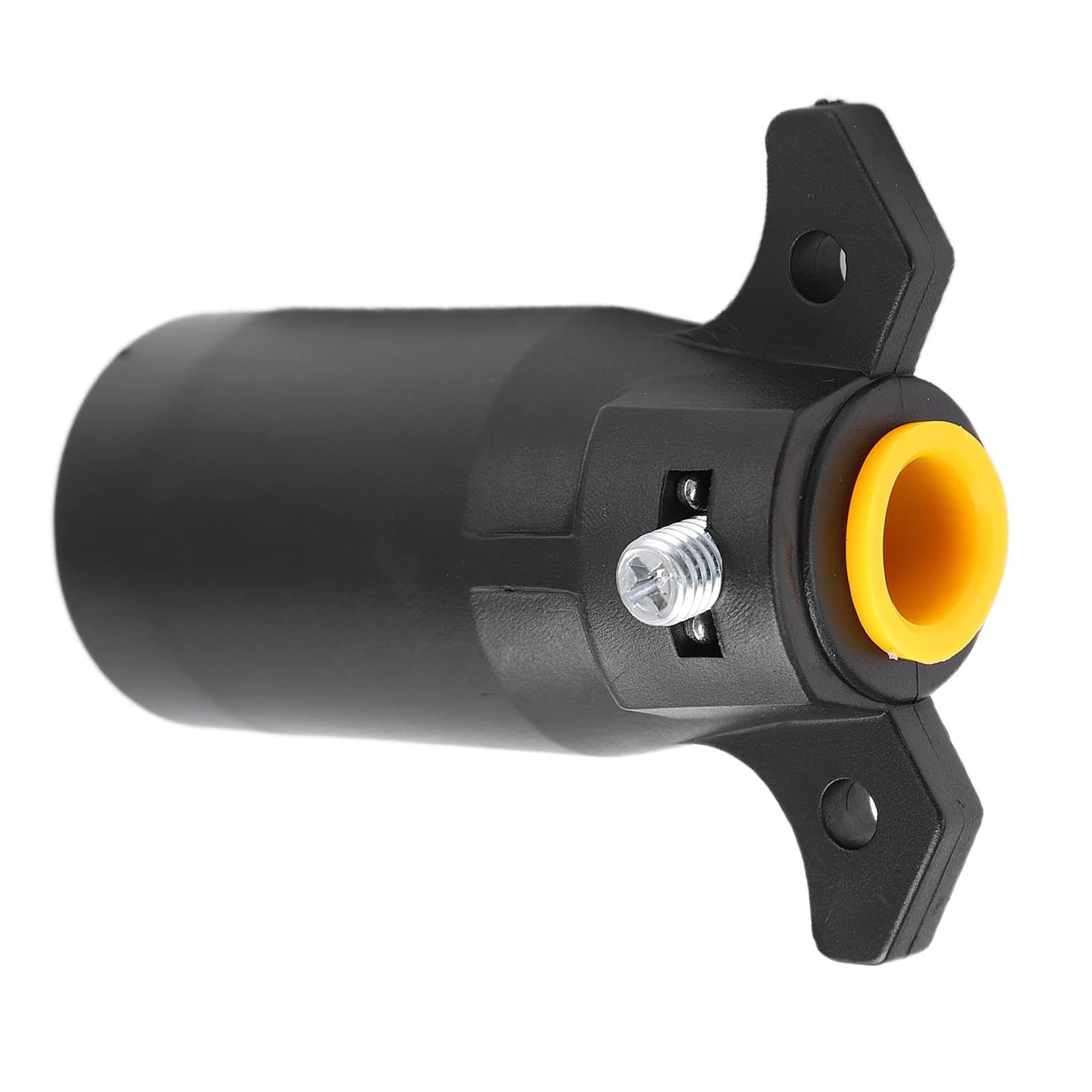 Sulfar 7 Pin Trailer Adapter, Waterproof US Plug 12V Good Conductivity Heavy Duty Towing Power Converter for Camper for RV