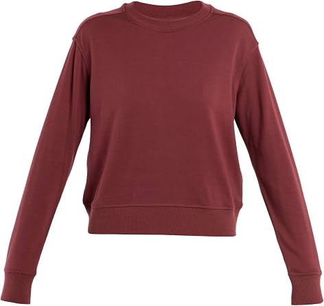 سويت شيرت نسائي من Icebreaker Merino Merino Crush Ls