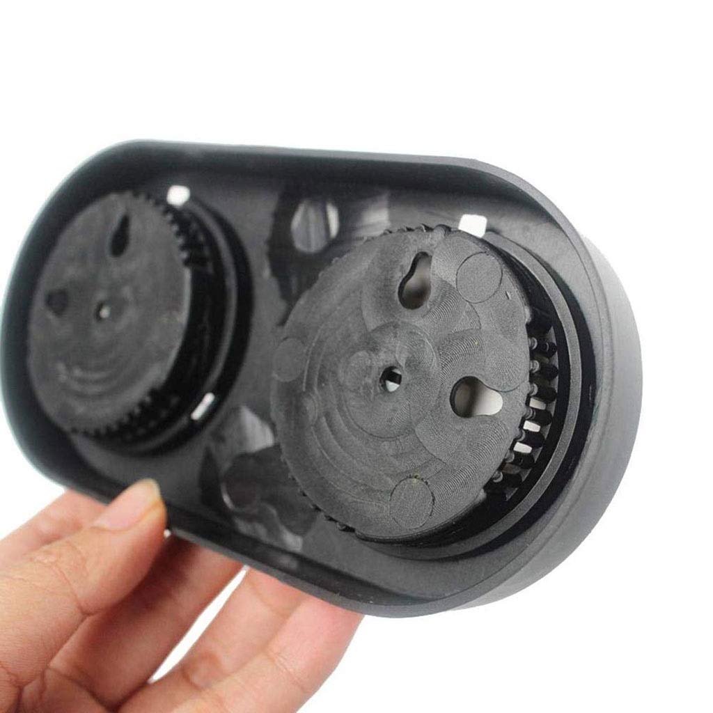 Classic Black Humidity Round Wall Outdoor Indoor Thermometer Clock Hygrometer for Patio, Swimming Pool, Garage