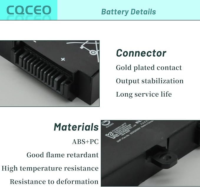 Batería CQCEO BTY-M6H de Litio 10.86V 4730mAh para Laptop MSI miniatura 2