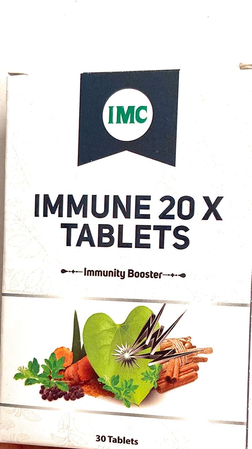 Generic Neelkanth traders and manufactures IMC Immune 20X Tablets (30 tablets)