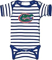 Vista 5 de Two Feet Ahead Striped Baby Bodysuit Creeper Baby Boy Clothes for Newborn infants Sizes 0-3M 6M 12M
