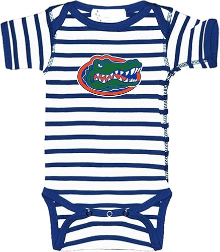 Miniatura 5 de Two Feet Ahead Striped Baby Bodysuit Creeper Baby Boy Clothes for Newborn infants Sizes 0-3M 6M 12M