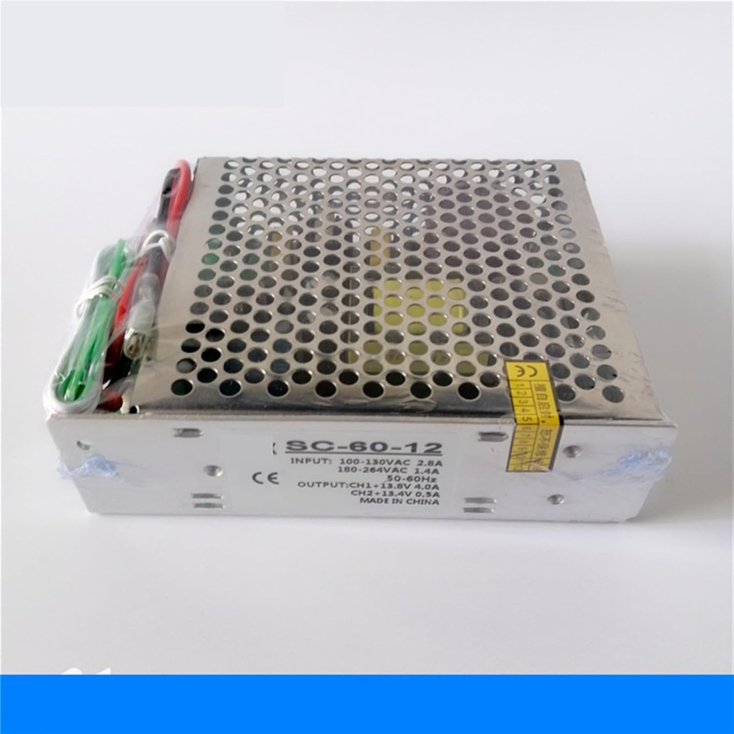 60W 12V 5A Universal AC Switching Power Supply 13.8v Battery Charger (SC-60-12) 1Pcs