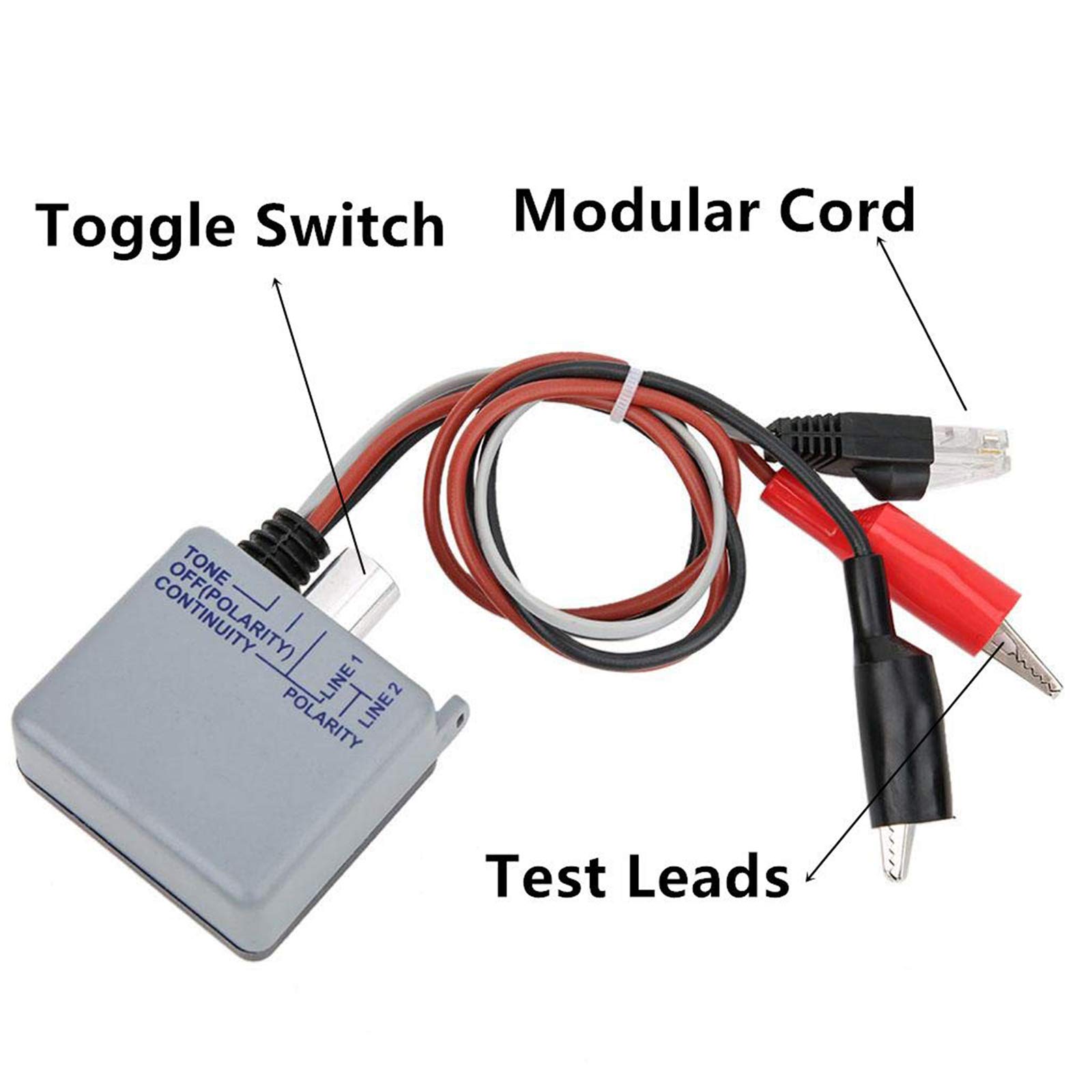 Kabel-Tongenerator, 200 EP, hohe Genauigkeit, Induktiver Verstärker und Sonden-Kit mit einstellbarer Lautstärke