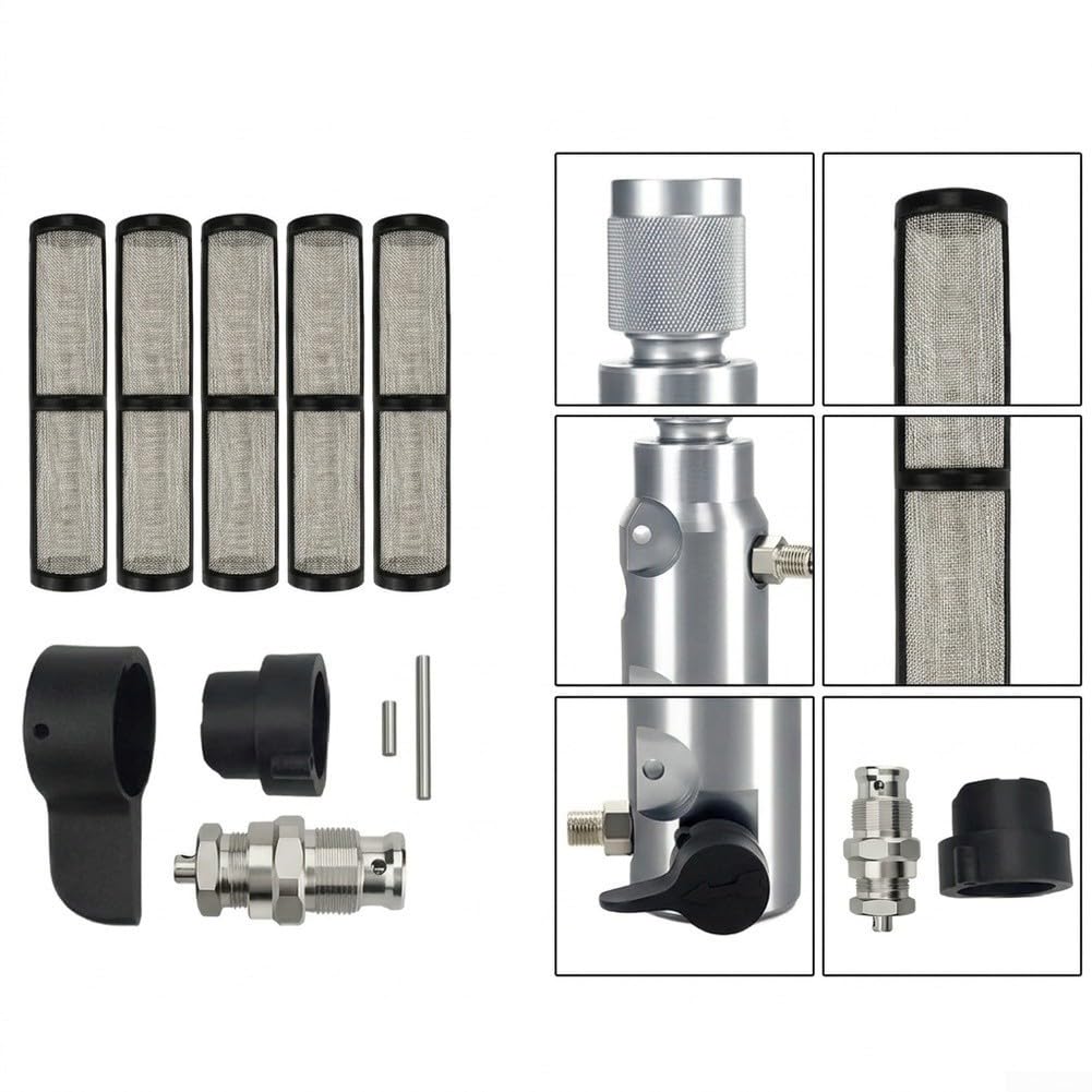 Edelstahl Saugfilter Set 3/4 Zoll mit Rückschlagventil