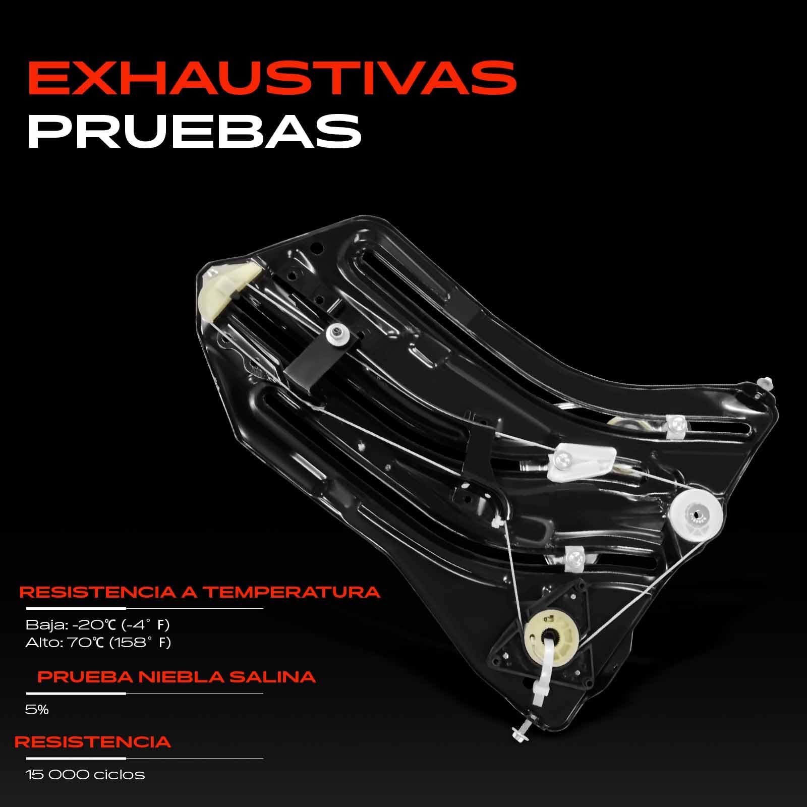Frankberg Elevalunas Mecanismo elevalunas Eléctrico sin Motor Trasero derecho Sin placa 2-Puerta Compatible con Min.i cabrio R57 Min.i cabrio R52 Replace# 51377111018