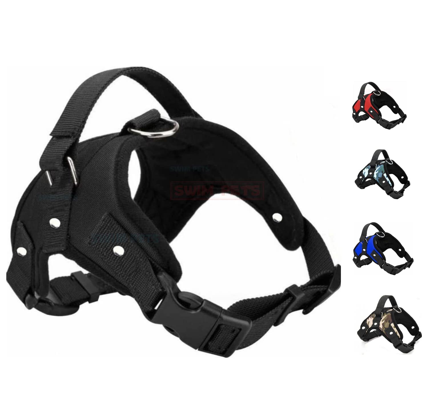 Hundur Store Extra Large Soft Padded Dog Harness for Walking & Training Dog Standard Harness || Black || (B0B8TGV416) Amazon Price History, Amazon Price Tracker