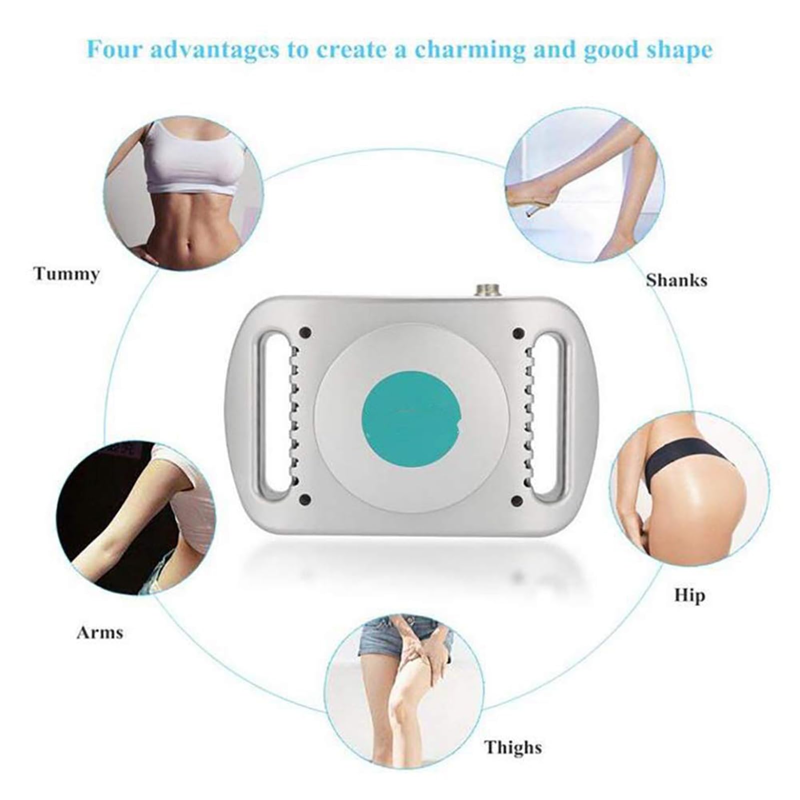 Mini Macchina per Criolipolisi, Criolipolisi Machine Anti-Cellulite Lipolisi Dimagrante, Macchina Congelamento di Grassi per la Casa Uso del Salone, Senza Periodo di Ripristino