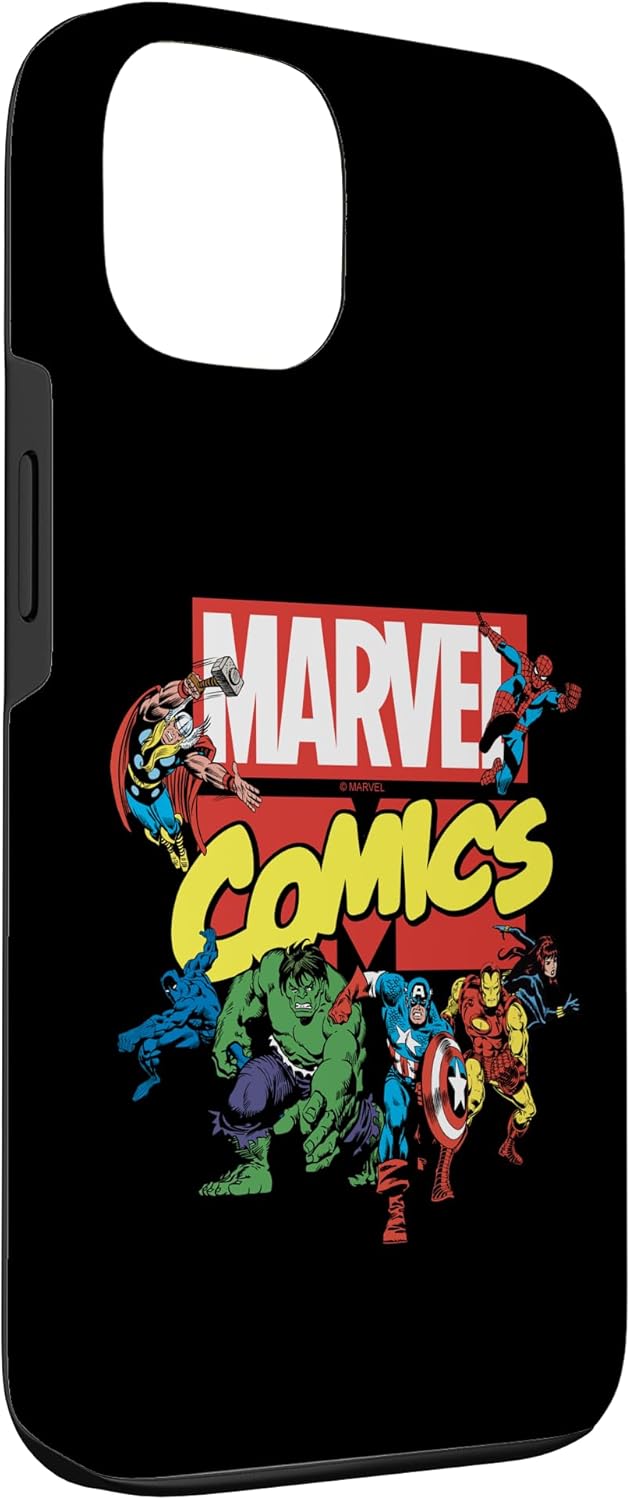 iPhone 13 Marvel Comics Group Shot Classic Logo Case
