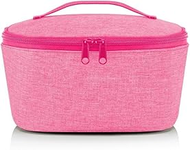 reisenthel Coolerbag S Pocket - Cool Bag with Outer Material Made from Recycled PET Bottles - Ideal for Lunch on the Go, Twist Pink, Sports