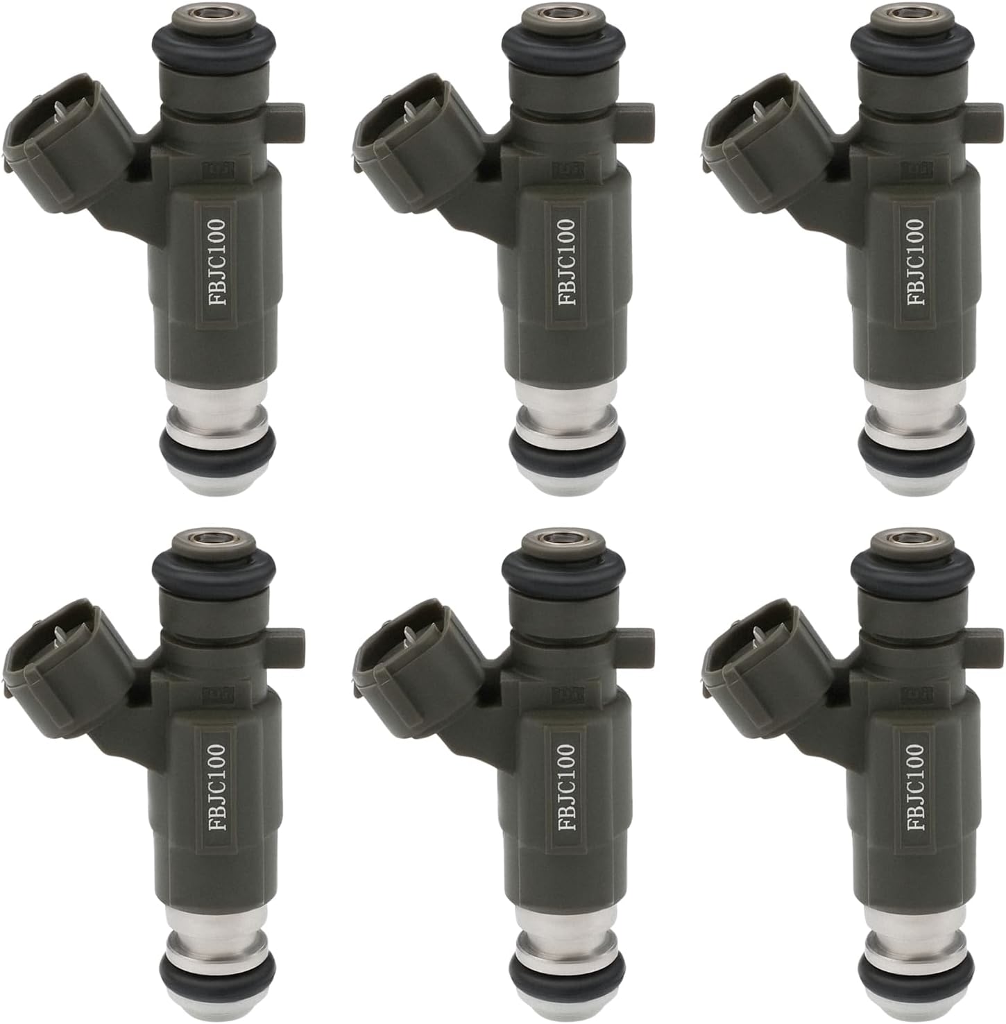 JDMON Fuel Injectors Compatible with Infiniti FX35, G35, I30, QX4, 350Z, Maxima, Pathfinder 2000-2004 V6 3.0L 3.5L Replacement for FBJC100 84212240