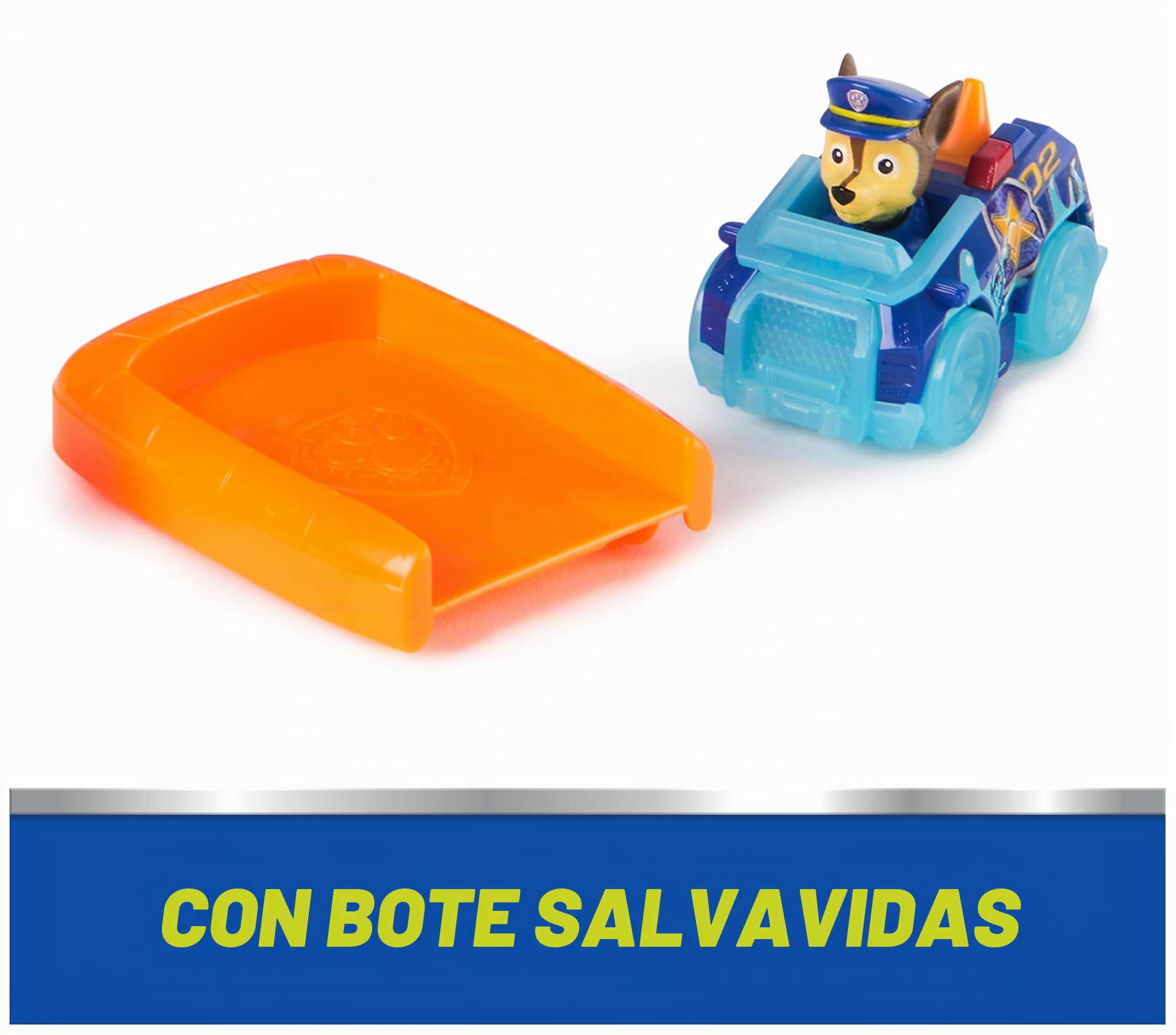 Paw Patrol Pup Squad - Juego de Pulpo con Pista de Carreras, rampa, Chase Pup Squad Racer y Calamar bebé, Adecuado para niños a Partir de 3 años